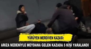 YÜRÜYEN MERDİVEN KAZASI: