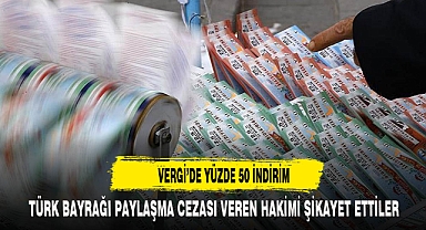 YÜZDE 50 VERGİ İNDİRİMİ YAPILDI