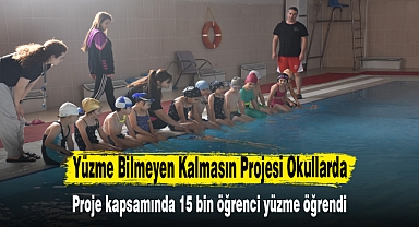 Yüzme Bilmeyen Kalmasın Projesi Okullarda