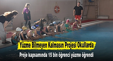 Yüzme Bilmeyen Kalmasın Projesi Okullarda