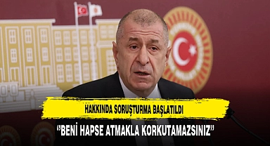 Zafer Partisi Genel Başkanı Ümit Özdağ Hakkında Soruşturma Başlatıldı.