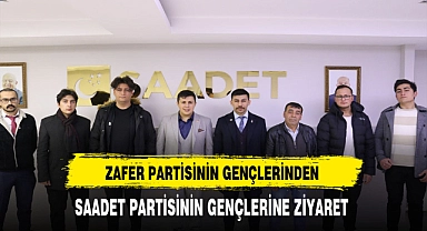 Zafer Partisinin Gençlerinden Saadet Partisinin Gençlerine Taziye Ziyareti