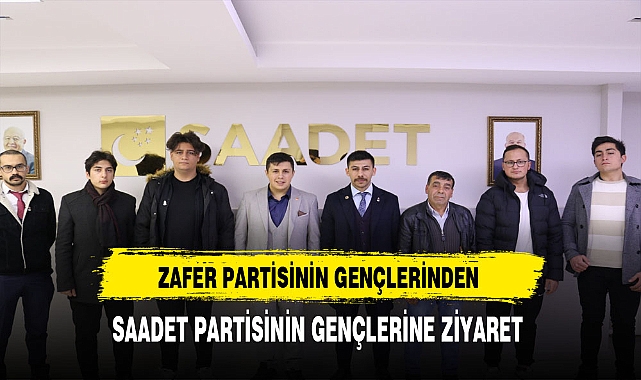 Zafer Partisinin Gençlerinden Saadet Partisinin Gençlerine Taziye Ziyareti