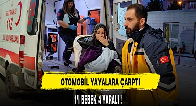 1'İ BEBEK 4 KİŞİ YARALANDI !!