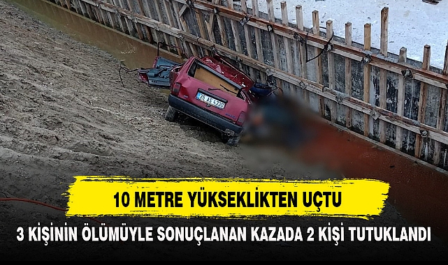 10 METRE YÜKSEKLİKTEN UÇTU