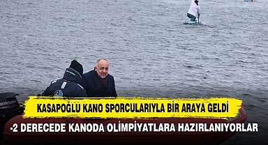 -2 Derecede Kanoda Olimpiyatlara Hazırlanıyorlar