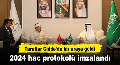 2024 hac protokolü imzalandı