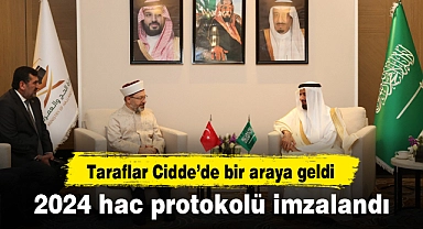 2024 hac protokolü imzalandı