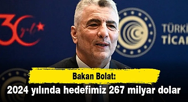 2024 yılında hedefimiz 267 milyar dolar