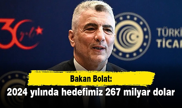 2024 yılında hedefimiz 267 milyar dolar