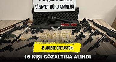 45 ADRESE OPERASYON: