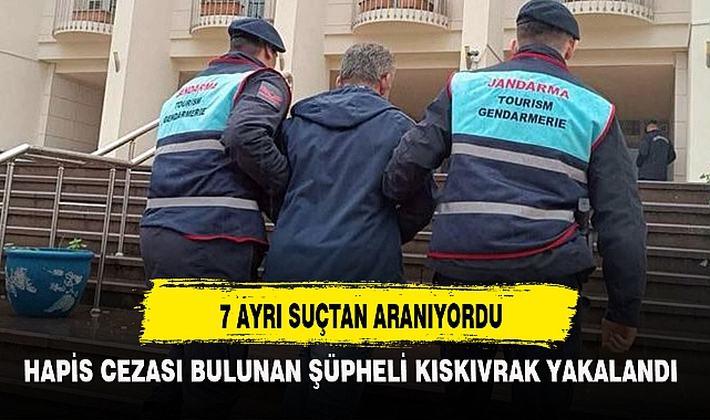 7 AYRI SUÇTAN ARANIYORDU