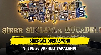 9 İlde Operasyon Düzenlendi