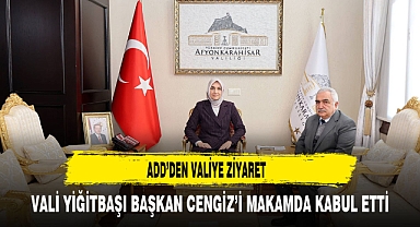 ADD'den Vali Yiğitbaşı'ya Ziyaret