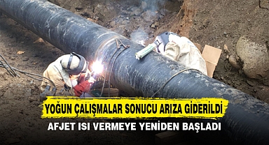 AFJET ısı vermeye yeniden başladı