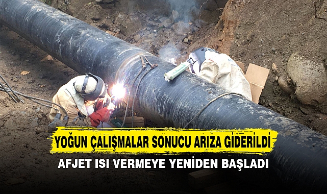 AFJET ısı vermeye yeniden başladı
