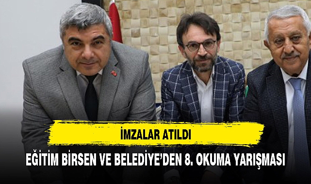 Afyon Belediyesi ve Eğitim Bir-Sen, 8. Kez Kitap Okuma Yarışması İçin Protokol İmzaladı