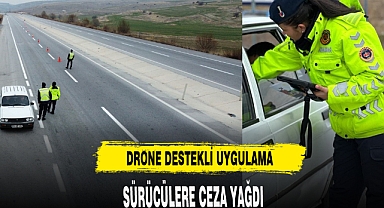 Afyon'da drone destekli denetim