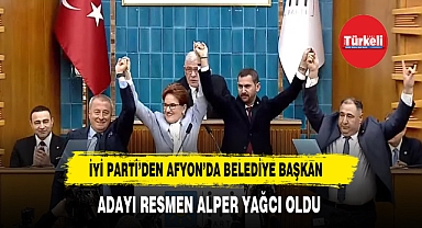 Afyon'da İYİ Parti Adayını Açıkladı Resmen Alper Yağcı Aday Oldu