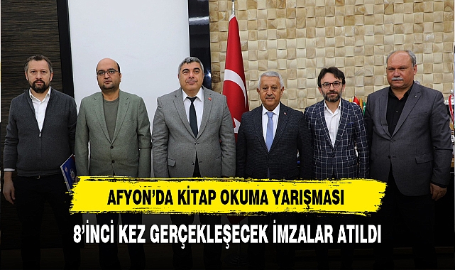 Afyon'da Kitap Okuma Yarışması Gerçekleştirilecek Afyon Belediyesi Ev Sahipliği Yapacak