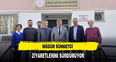 Afyon'da Öğrencilere Değer Veren Müdür Sünnetci Ziyaretlerini Sürdürüyor