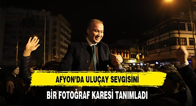 Afyon'da Uluçay Sevgisini Bir Fotoğraf Karesi Tanımlamaya Yetti