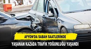 Afyon'da Zincirleme Trafik Kazası Yaşandı