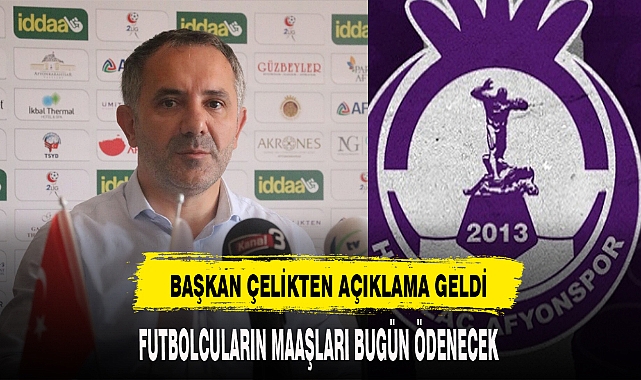 AFYON SPOR'DA TER DÖKEN FUTBOLCULARIN MAAŞLARI SONUNDA ÖDENİYOR
