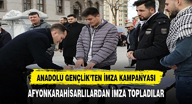 Afyonkarahisar AGD kapatılması için imza topladı