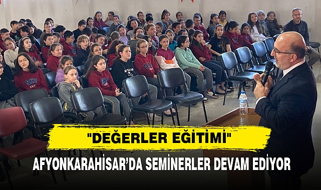 Afyonkarahisar’da Seminerler Devam Ediyor