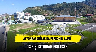 Afyonkarahisar'da Toplum Yararına İş Programı Başlıyor: 13 Kişi İşe Alınacak!