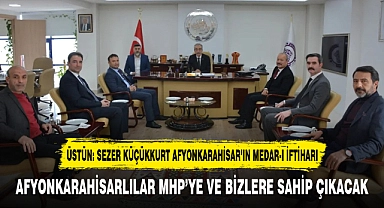 AFYONKARAHİSARLILAR MHP'YE VE BİZLERE SAHİP ÇIKACAK