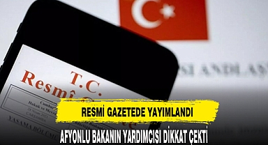 AFYONLU BAKAN'IN YENİ YARDIMCISI DİKKAT ÇEKTİ