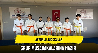 Afyonlu Judocular Grup Müsabakalarına Hazır