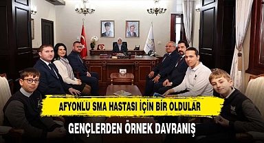 AFYONLU ÖĞRENCİLERDEN ÖRNEK DAVRANIŞ