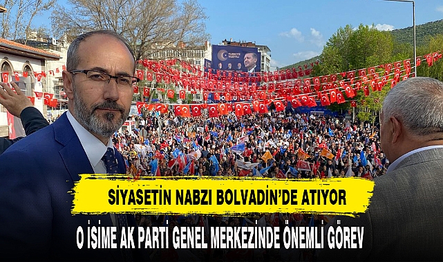 AFYONLU SİYASETÇİYE AK PARTİ GENEL MERKEZİNDE ÖNEMLİ GÖREV