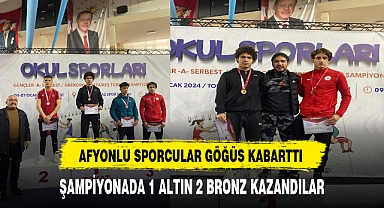 Afyonlu Sporcular Göğüs Kabarttı. Türkiye Şampiyonasında Başarı Elde Ettiler