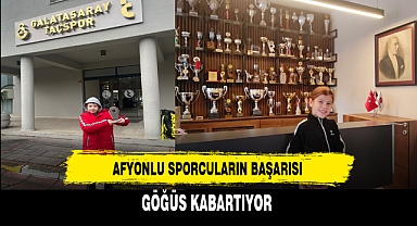 Afyonlu Sporcuların Başarısı Göğüs Kabartıyor
