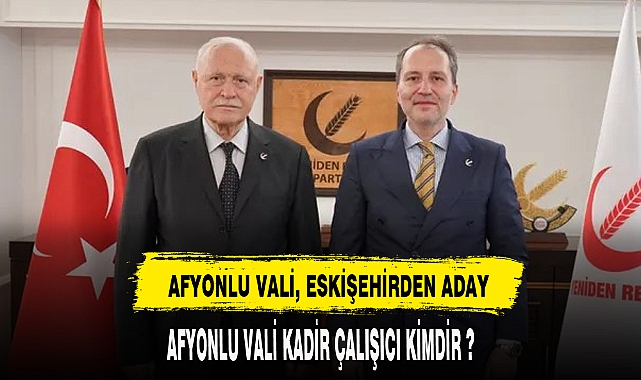 AFYONLU VALİ BELEDİYE BAŞKAN ADAYI OLDU
