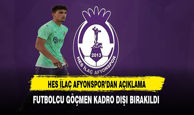 Afyonsporda Bartu Göçmen Kadro Dışı Kaldı. Açıklama Takımdan Geldi