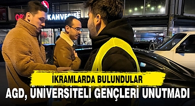 AGD, ÜNİVERSİTELİ GENÇLERİ UNUTMADI