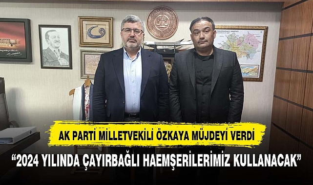 AK Parti Afyonkarahisar Milletvekili Ali Özkaya, Çayırbağ'a Doğalgaz Müjdesini Duyurdu
