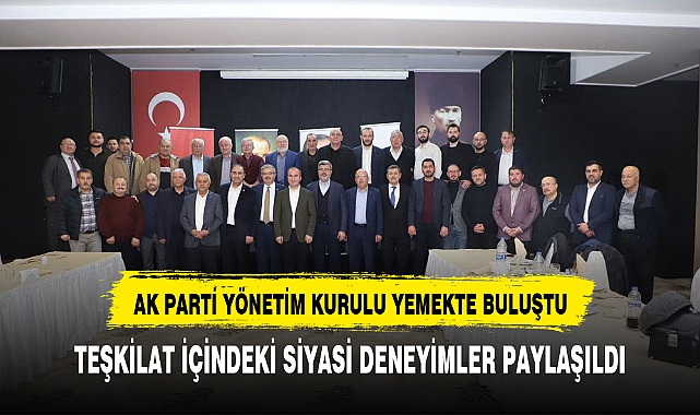 Uluçay kurucu il yönetim kurulu üyeleriyle bir araya geldi