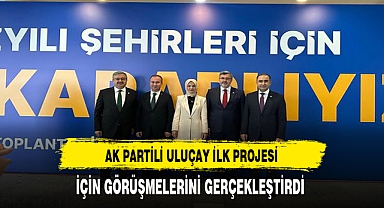 AK Parti'nin Belediye Başkan Adayı Uluçay İlk Projesi İçin Görüşmeler Gerçekleştirdi