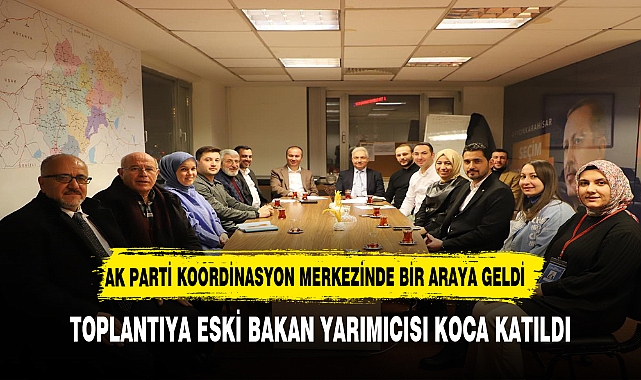 AK Parti seçim koordinasyon merkezinde süreci değerlendirdi