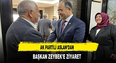 AK Partili Arslan'dan Başkan Zeybek'e Ziyaret