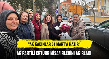 AK Partili Ertürk Misafirlerini Ağırladı