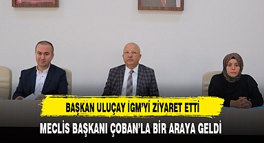 AK Partili Uluçay'dan İGM'ye Ziyaret