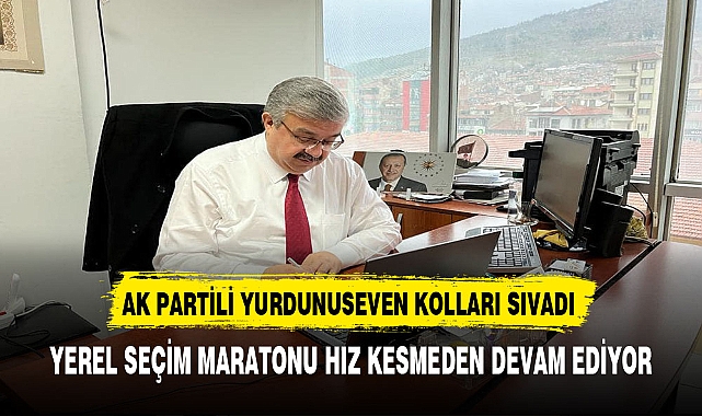 AK Partili Yurdunuseven Kolları Sıvadı. Gündemi Yerel Seçim Oldu