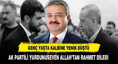 AK Partili Yurdunuseven Taziye Mesajı Yayınladı.